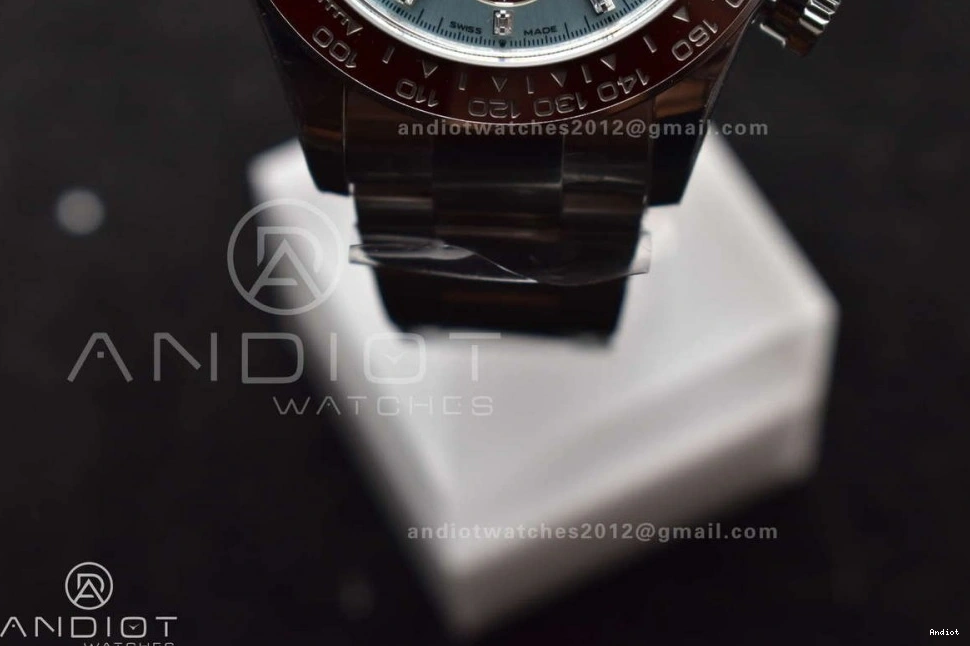 Edition 904L Bracelet Clone Dial 126506 Sticks DD4131 1:1 Daytona Super Asian Markers SS SS Best VSF 904L on Ice Blue 1127